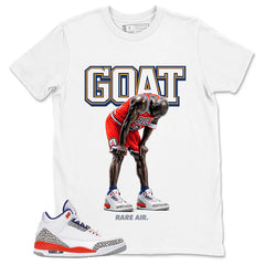Goat Rare Air Shirt - Match Blue Air Jordan 3 Knicks
