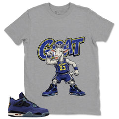 Goat Shirt - Match Air Jordan 4 Retro Lakers