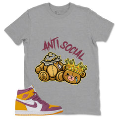 Gold Brotherhood 1s Zadago Shirt Anti Social Graphic