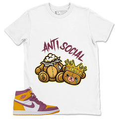 Gold Brotherhood 1s Zadago Shirt Anti Social Graphic