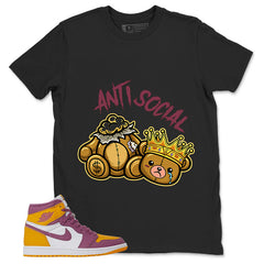 Gold Brotherhood 1s Zadago Shirt Anti Social Graphic