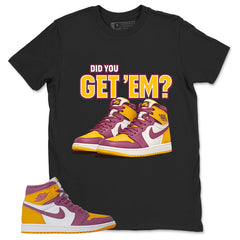 Gold Brotherhood 1s Zadago Shirt Did You Get Em Graphic