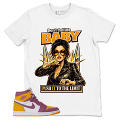Gold Brotherhood 1s Zadago Shirt Don't Call Me Baby Graphic