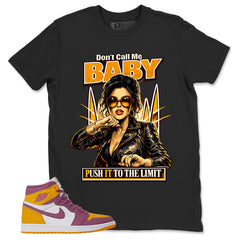 Gold Brotherhood 1s Zadago Shirt Don't Call Me Baby Graphic