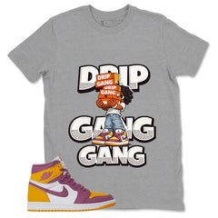Gold Brotherhood 1s Zadago Shirt Drip Gang Graphic