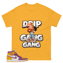 Gold Brotherhood 1s Zadago Shirt Drip Gang Graphic
