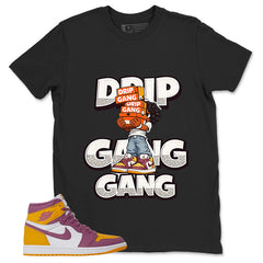 Gold Brotherhood 1s Zadago Shirt Drip Gang Graphic