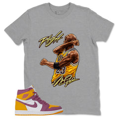 Gold Brotherhood 1s Zadago Shirt Flight Victory MJ Graphic