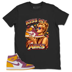 Gold Brotherhood 1s Zadago Shirt Kiss My Airs Graphic