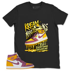 Gold Brotherhood 1s Zadago Shirt Kream Kicks Graphic