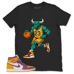 Gold Brotherhood 1s Zadago Shirt Raging Bull Graphic