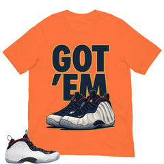 Got 'Em Sneaker Shirt - Match Air Foamposite One PRM Olympic