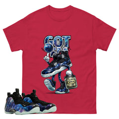 Got Em Bread Graphic Tee, Shirt to Match Air Foamposite One Galaxy, Air Foamposite Unisex Black Shirt
