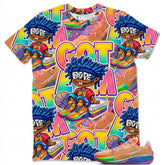 Got 'Em Dope All Over Print Shirt Match Dylan Harper x Air Zoom GT Cut Tri-State
