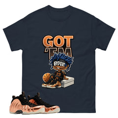 Got Em Dope Graphic Tee, Shirt to Match Air Foamposite One Copper, Air Foamposite Unisex Black Shirt