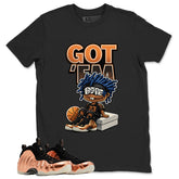 Got Em Dope Graphic Tee, Shirt to Match Air Foamposite One Copper, Air Foamposite Unisex Black Shirt