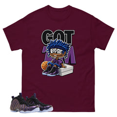 Got Em Dope Graphic Tee, Shirt to Match Air Foamposite One Eggplant, Air Foamposite Unisex Purple Shirt