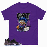 Got Em Dope Graphic Tee, Shirt to Match Air Foamposite One Eggplant, Air Foamposite Unisex Purple Shirt