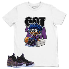Got Em Dope Graphic Tee, Shirt to Match Air Foamposite One Eggplant, Air Foamposite Unisex Purple Shirt
