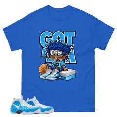 Got Em Dope Graphic Tee, Shirt to Match Air Foamposite Pro University Blue, Air Foamposite Unisex Blue Shirt
