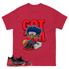 Got Em Dope Graphic Tee, Shirt to Match Air Foamposite Stranger Things, Air Foamposite Unisex Blue Shirt