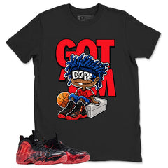Got Em Dope Graphic Tee, Shirt to Match Air Foamposite Stranger Things, Air Foamposite Unisex Blue Shirt