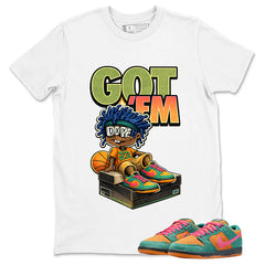 Got Em Dope Graphic Tee, Shirt to Match SB Dunk Green Noise, SB Dunk Green Noise Watermelon Unisex Shirt