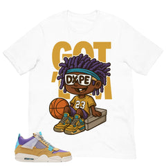 Got 'Em Dope Shirt - Match Union LA x Air Jordan 4 Desert Moss