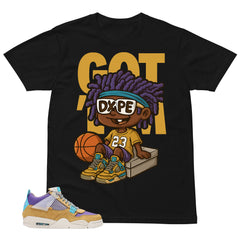 Got 'Em Dope Shirt - Match Union LA x Air Jordan 4 Desert Moss