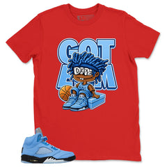 Graphic Tee Got 'Em Dope Shirt - to Matching Air Jordan 5 Retro SE UNC