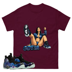 Got Em Baby Graphic Tee, Shirt to Match Air Foamposite One Galaxy, Air Foamposite Unisex Black Shirt