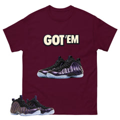 Got Em Graphic Tee, Shirt to Match Air Foamposite One Eggplant, Air Foamposite Unisex Purple Shirt