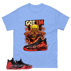 Got Em Graphic Tee, Shirt to Match Air Foamposite Stranger Things, Air Foamposite Unisex Blue Shirt