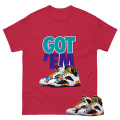 Got Em Graphic Tee, Shirt to Match Air Jordan 7 Miro, Air Jordan 7 Miro Unisex Shirt