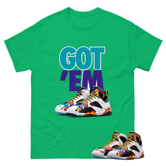 Got Em Graphic Tee, Shirt to Match Air Jordan 7 Miro, Air Jordan 7 Miro Unisex Shirt