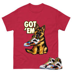 Got Em GS Graphic Tee, Shirt to Match Air Jordan 7 Miro, Air Jordan 7 Miro Unisex Shirt