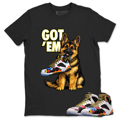 Got Em GS Graphic Tee, Shirt to Match Air Jordan 7 Miro, Air Jordan 7 Miro Unisex Shirt