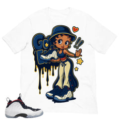 Got 'Em Lady Shirt - Match Air Foamposite One PRM Olympic