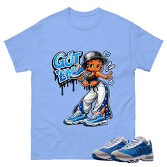 Got Em Lady Graphic Tee, Shirt to Match Air Max 95 Big Bubble Blue, Air Max 95 Big Bubble Blue Lawson Unisex Shirt