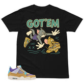 Got 'Em Mouse Shirt - Match Union LA x Air Jordan 4 Desert Moss