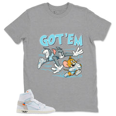 Got 'Em Mouse Shirt - Match Virgil Abloh x Air Jordan 1 Alaska