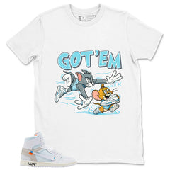 Got 'Em Mouse Shirt - Match Virgil Abloh x Air Jordan 1 Alaska