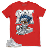 Got 'Em Shirt - Match Air Jordan 6 x Paris Saint-Germain Metallic Silver