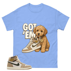Got Em Doodle Shirt - Match Cream Wmns Air Jordan 1 Khaki