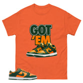 Got Em Shirt - Match Green Dunk Low Miami Hurricanes