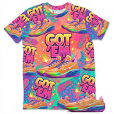 Got 'Em Sneaker All Over Print Shirt Match Dylan Harper x Air Zoom GT Cut Tri-State