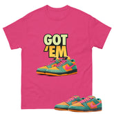 Got Em Sneaker Graphic Tee, Shirt to Match SB Dunk Green Noise, SB Dunk Green Noise Watermelon Unisex Shirt