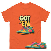 Got Em Sneaker Graphic Tee, Shirt to Match SB Dunk Green Noise, SB Dunk Green Noise Watermelon Unisex Shirt