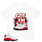 Got 'Em Sneaker Shirt - Match Air Jordan 13 'True Red' 2026