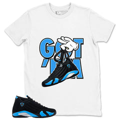 Got 'Em Sneaker Shirt - Match Air Jordan 14 Black University Blue 2026